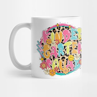 Kindergarten Squad Back To School Teacher Student Kids Mug